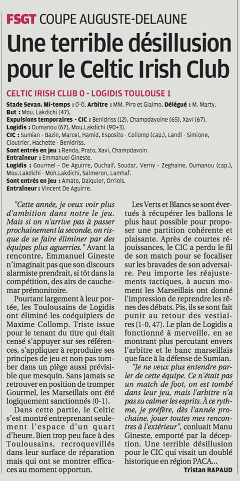 dimanche3 avril 2016 cic logidis 8eme de finale